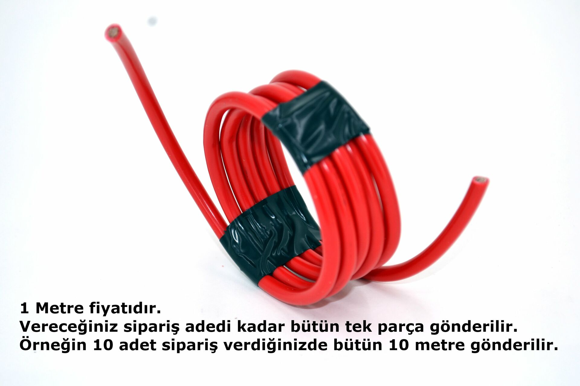 Picture of 6mm² Kırmızı Bakır Kablo Kalaylı Nyaf Marine