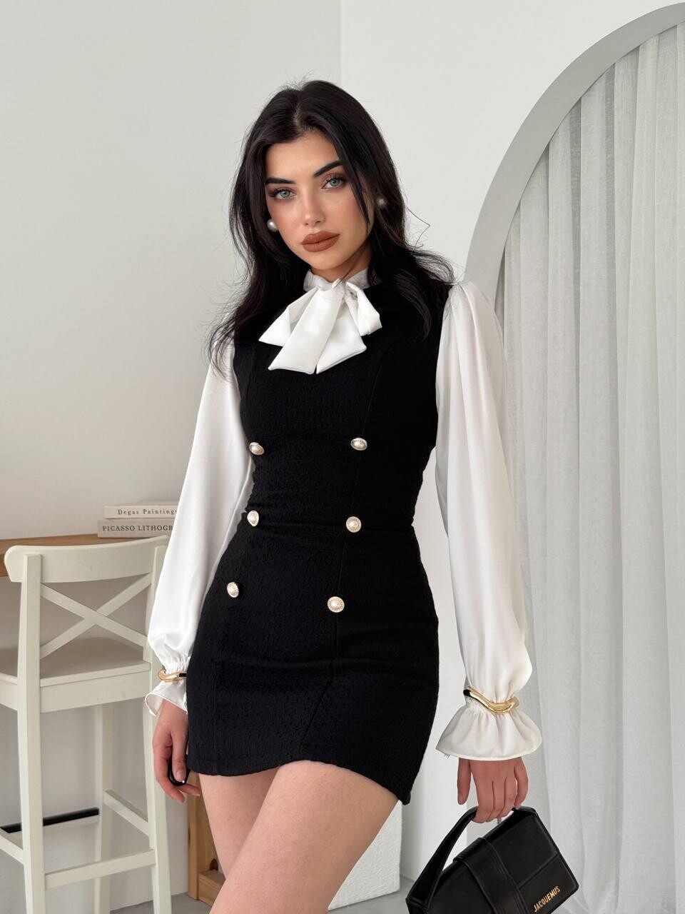 Picture of Galafi Yakalı Mini Elbise