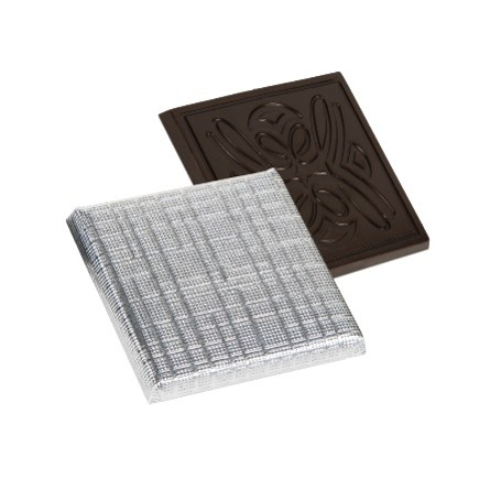 Picture of SILVER WRAPPED DARK CHOCOLATE MADLEN 3Kg