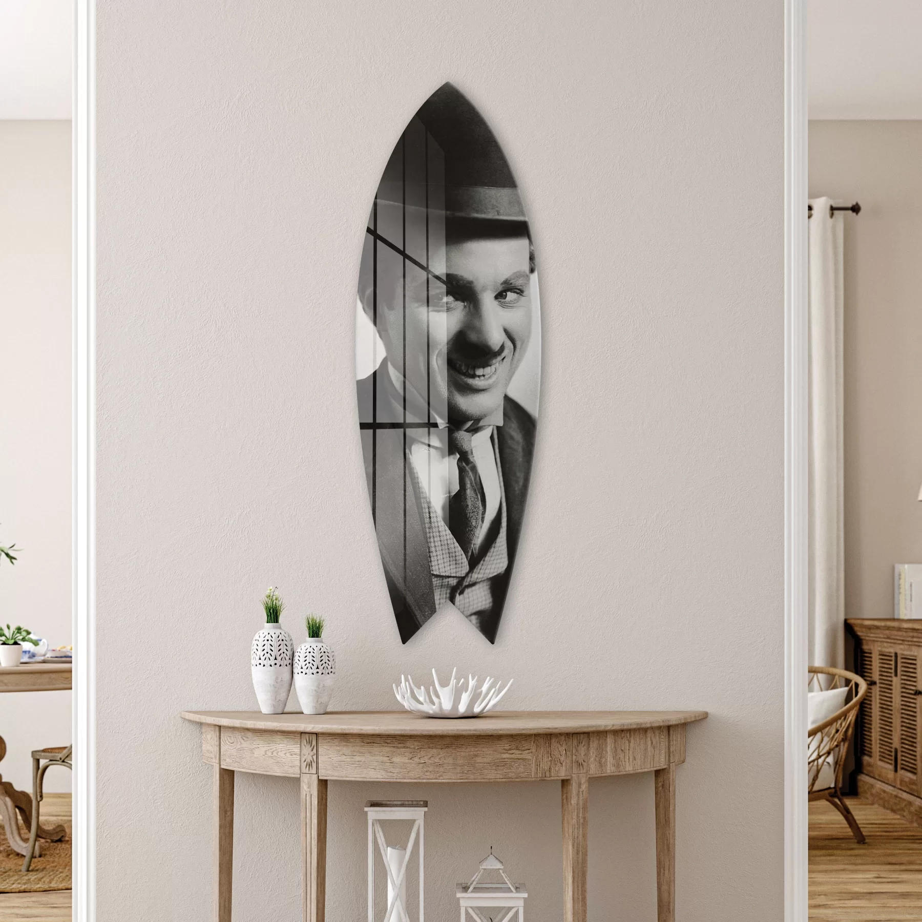 Picture of Decovetro ST 4093 Dekoratif Cam Sörf Tahtası 33x100 Cm