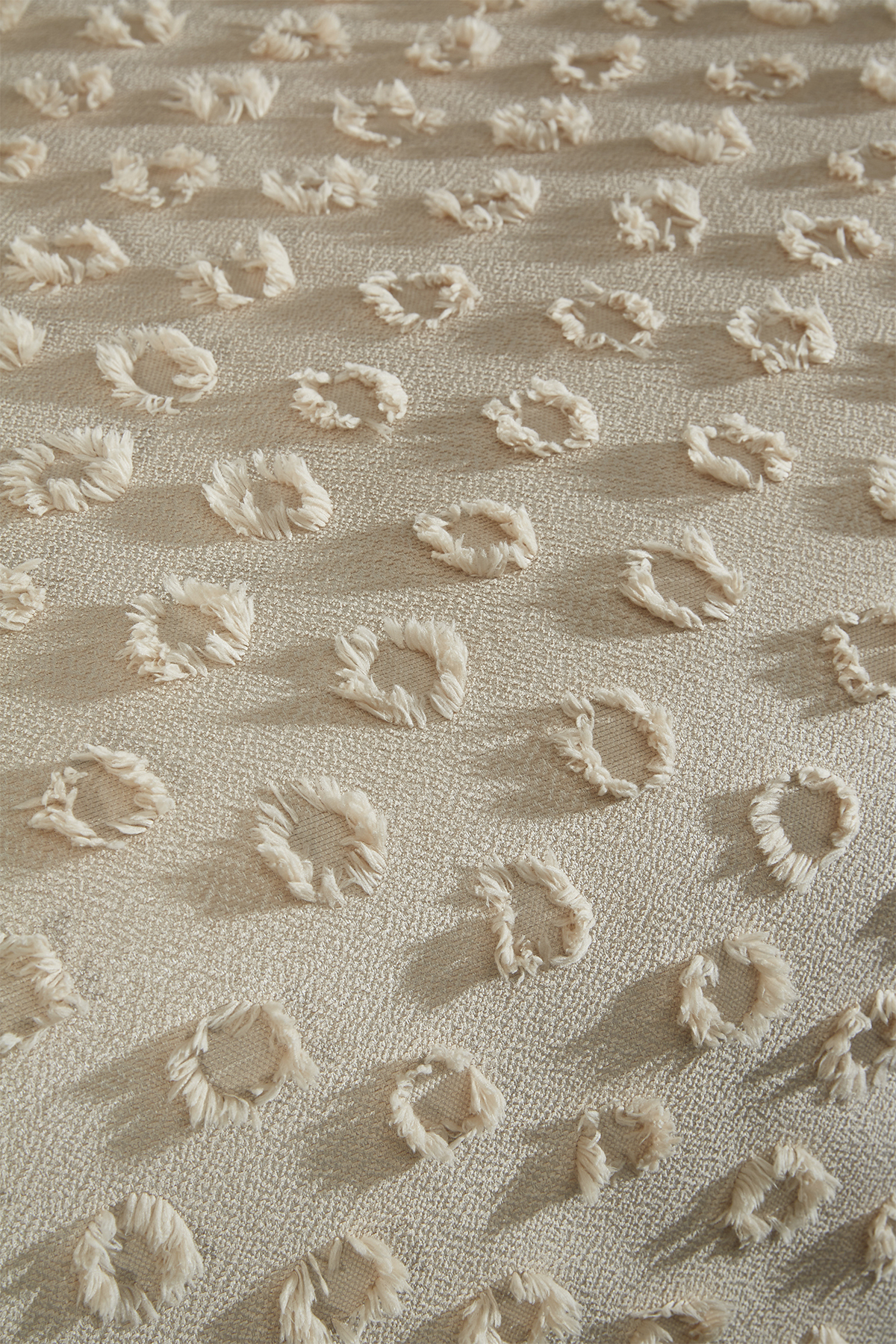 Picture of Çeyiz Diyarı Konik 3 Parça Çift Kişilik Pike Takımı Bej