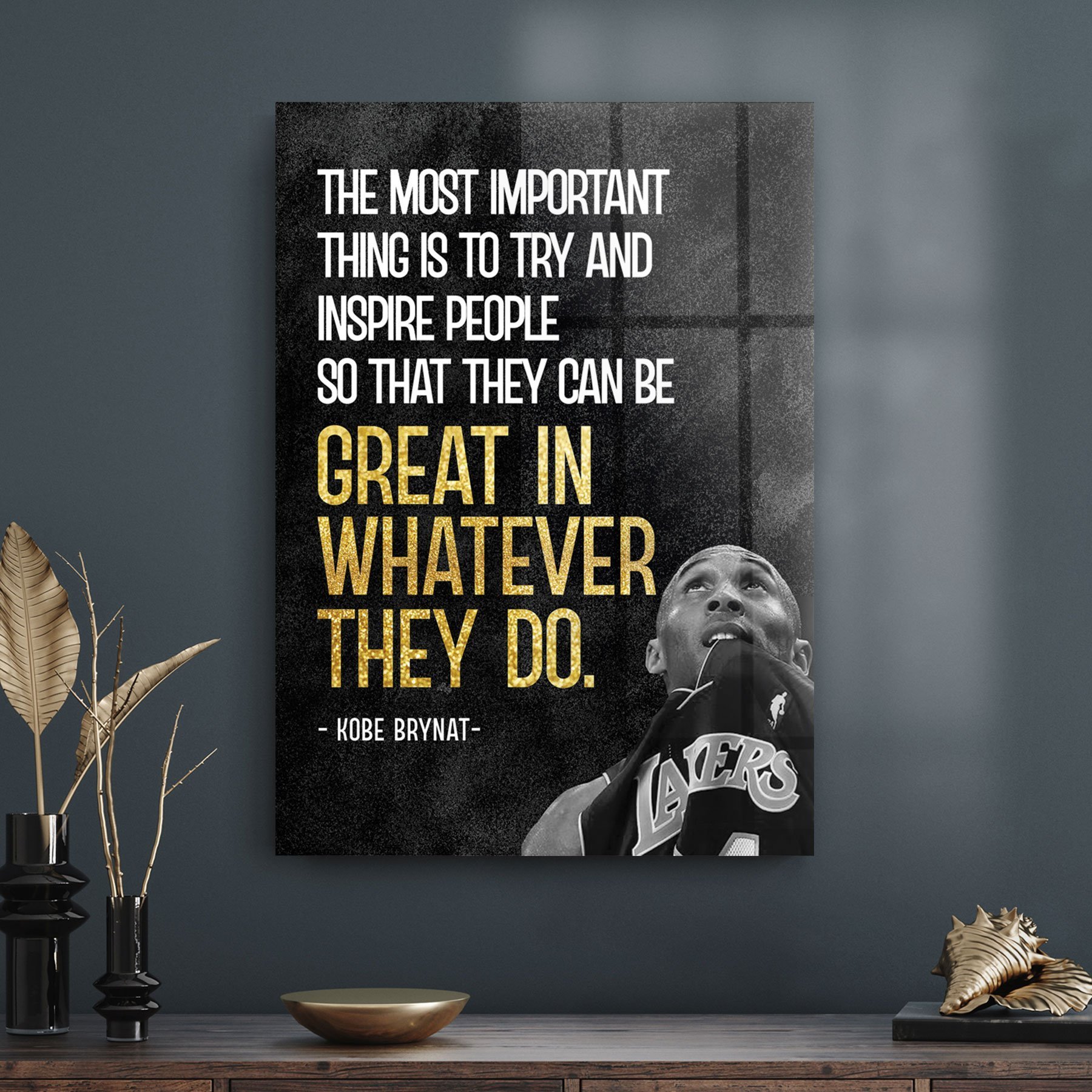 Picture of Decovetro Cam Tablo Kobe Whatever 30x40 cm