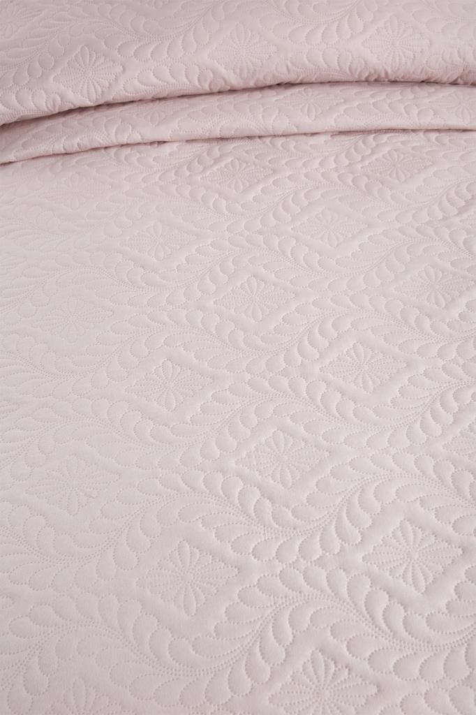 Picture of Ultrasonik Kapitoneli Elite Tek Kişilik Yatak Örtüsü Pudra