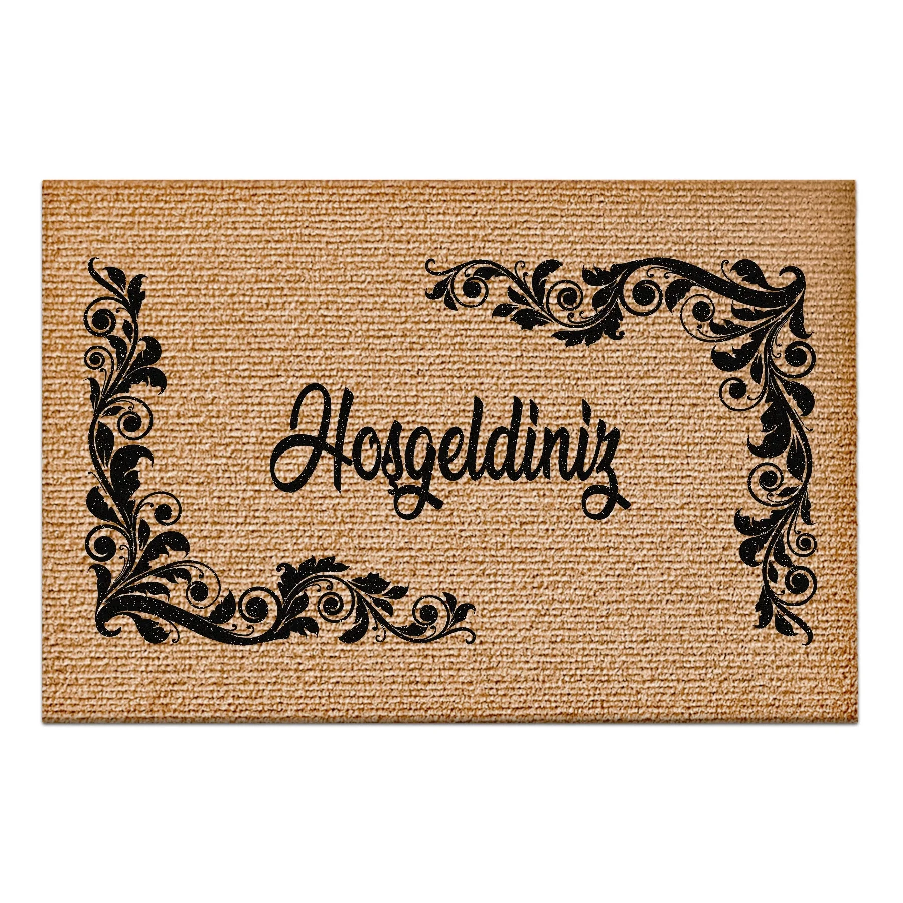 Picture of Decovetro Hoşgeldiniz Desenli Kapı Önü Halı Paspas 40 x 60 Cm