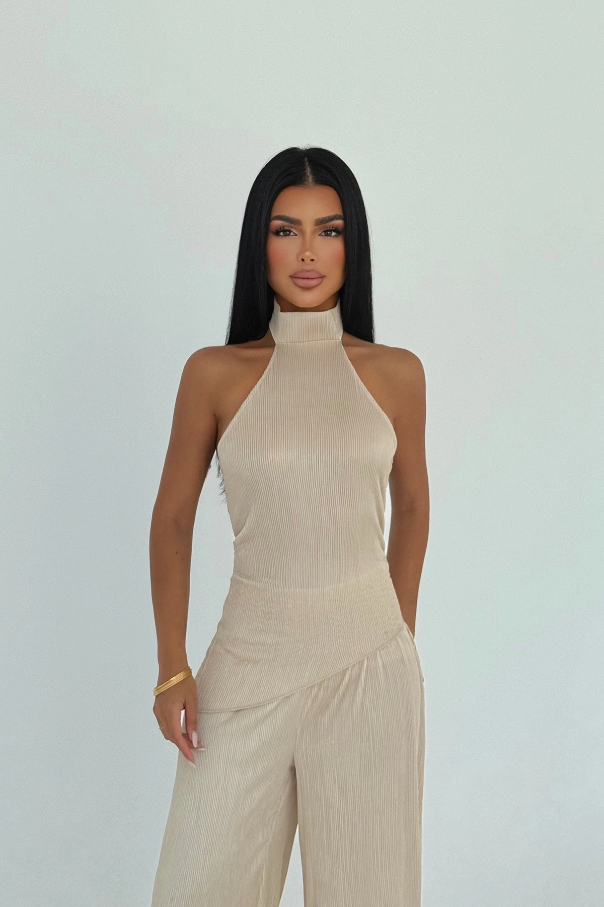 Picture of Beige Trouser Suit