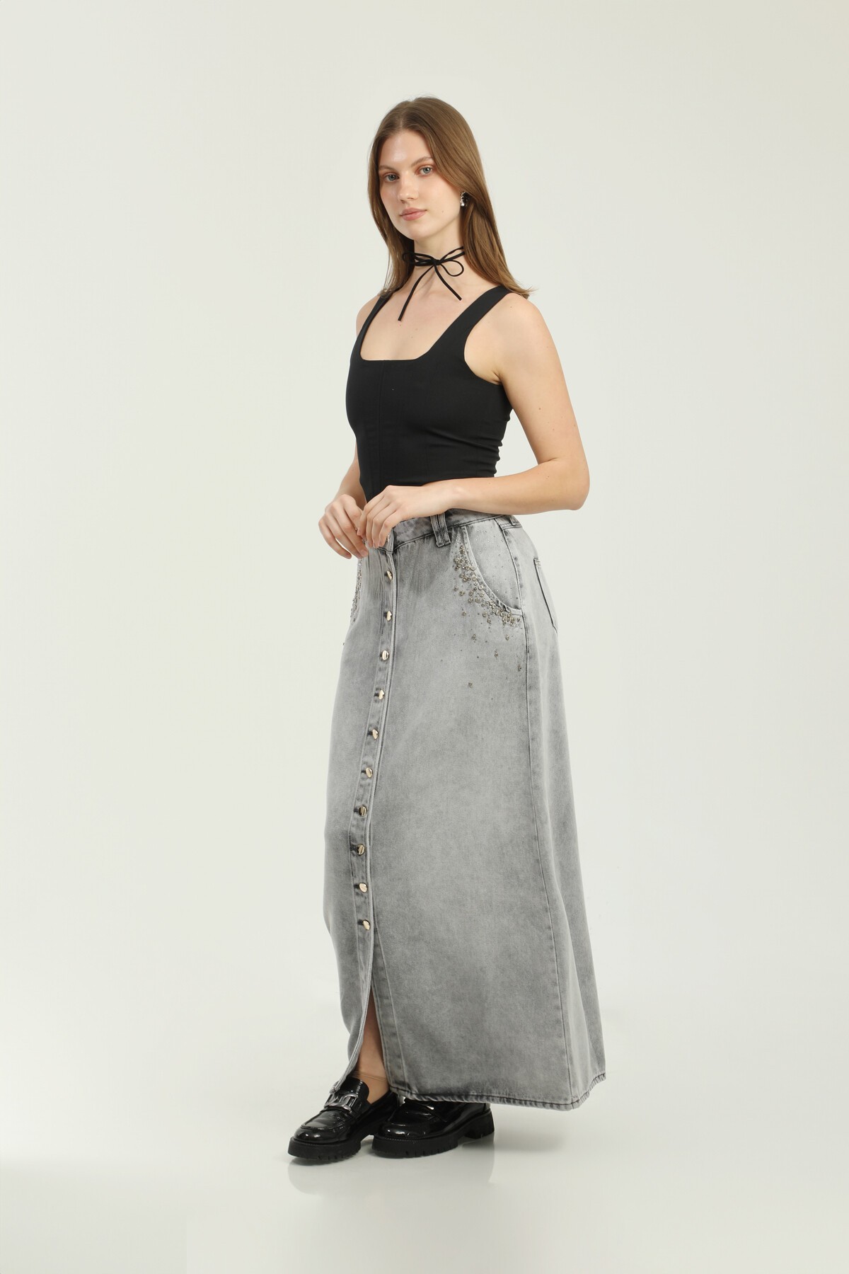 Picture of BATTAL ETEK UZUN ÖNÜ DÜĞMELİ