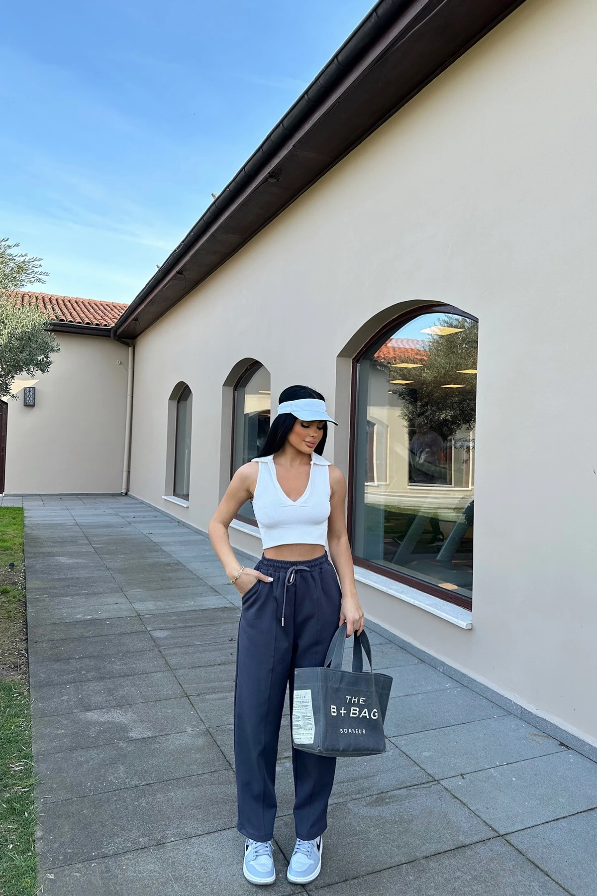 Picture of Smoked Tie Trousers