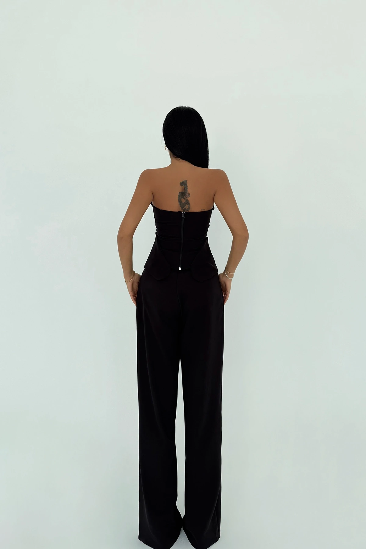 Picture of Black Trouser Suit