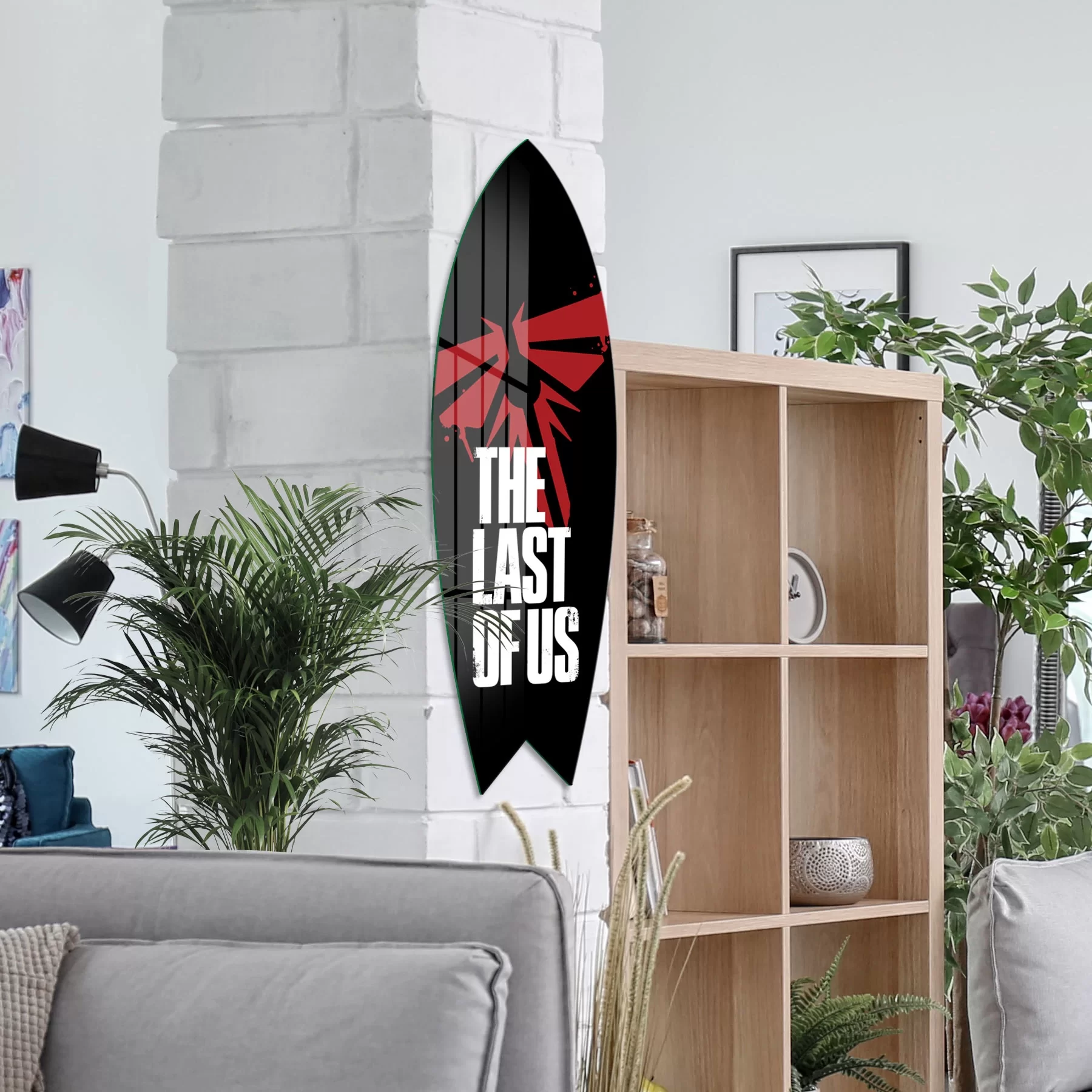 Picture of Decovetro ST 4054 Dekoratif Cam Sörf Tahtası 33x100 Cm