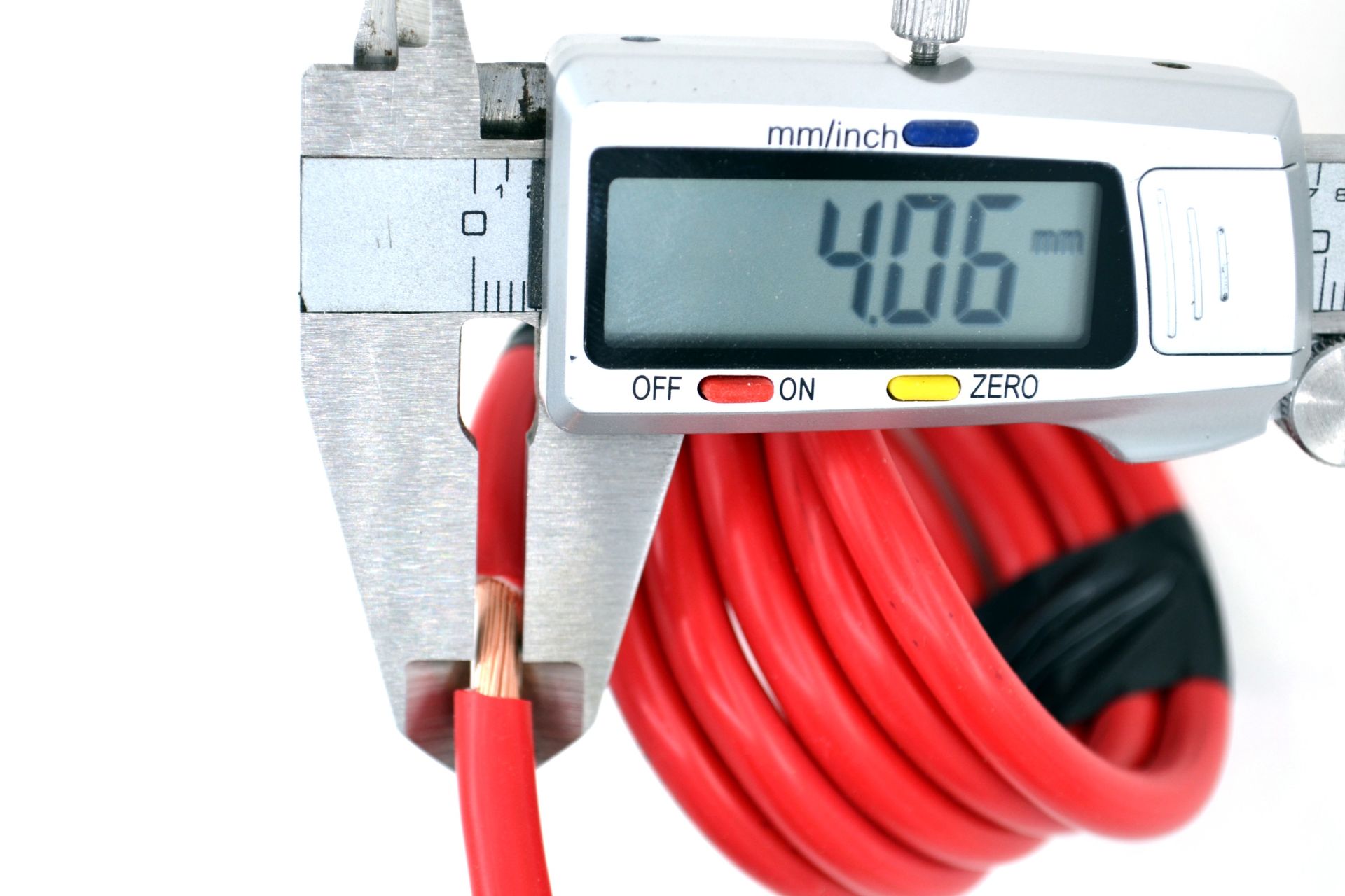 Picture of 1 Metre 10mm² Kırmızı Bakır Akü Kablosu Fly