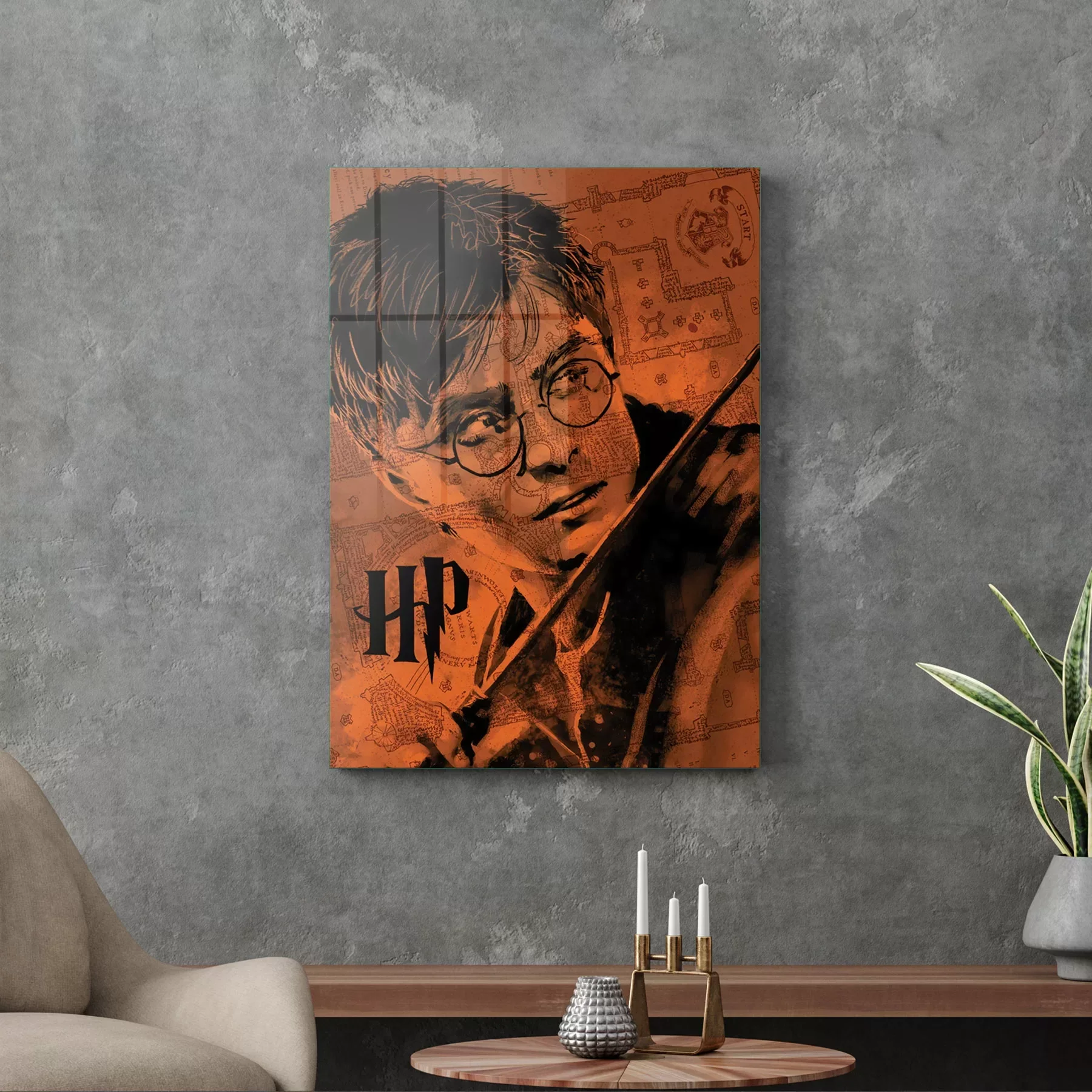 Picture of Decovetro Cam Tablo Harry Potter Poster 30x40 cm