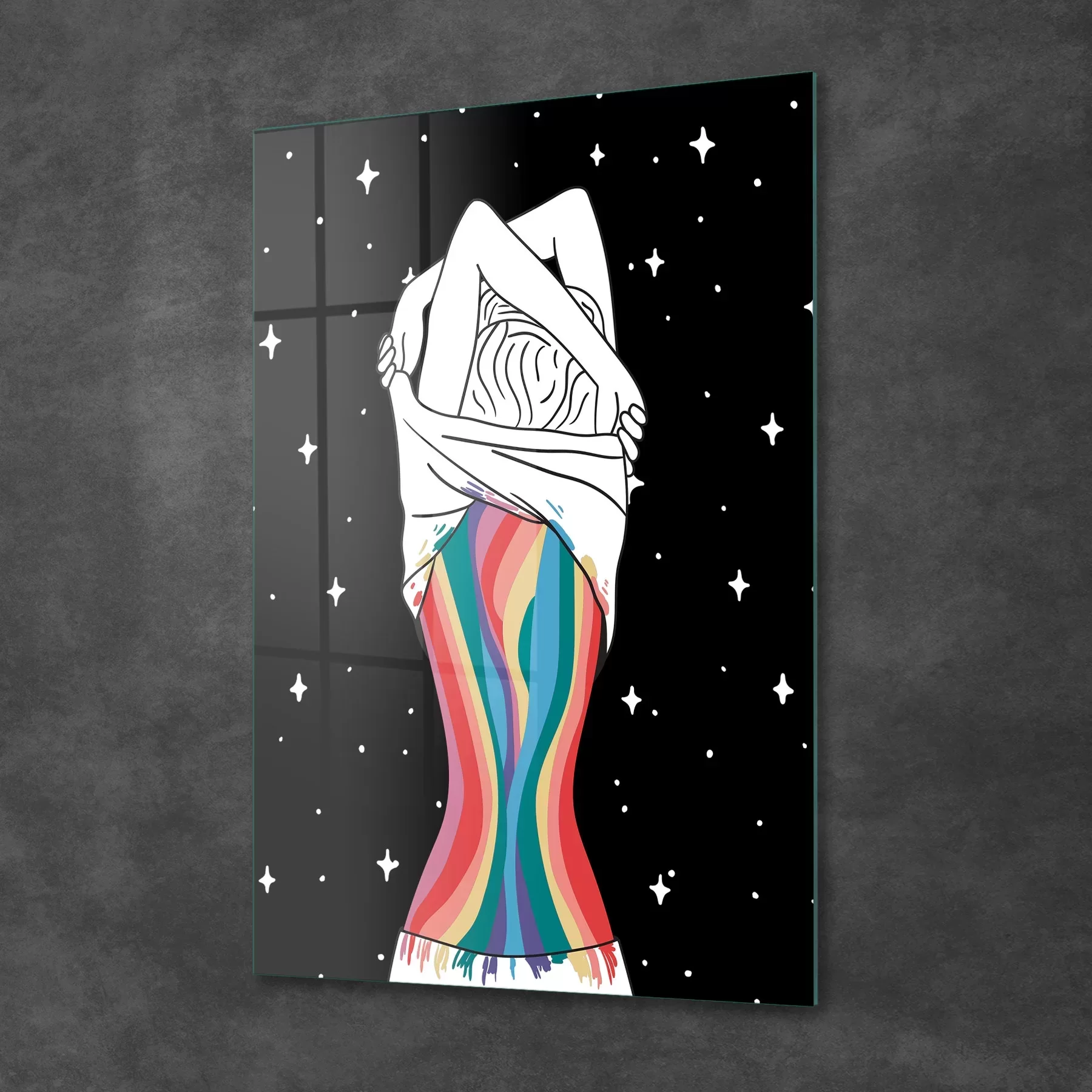 Picture of Decovetro Cam Tablo LGBT Aesthetic 70x100 cm