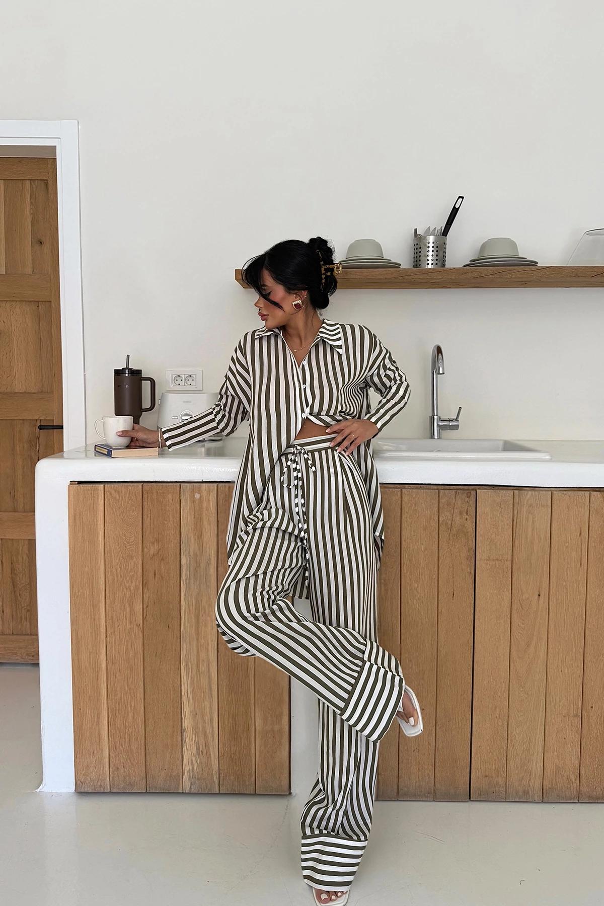 Picture of Khaki Trouser Suit