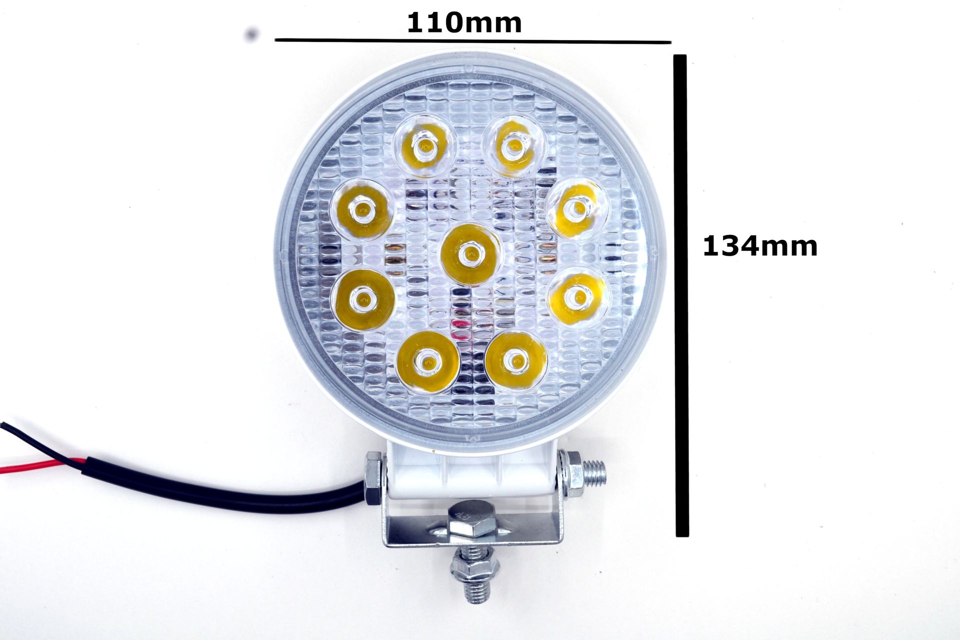 Picture of Marine Günışığı Led Lamba 12V - 24V 27W Yuarlak Beyaz Boyalı