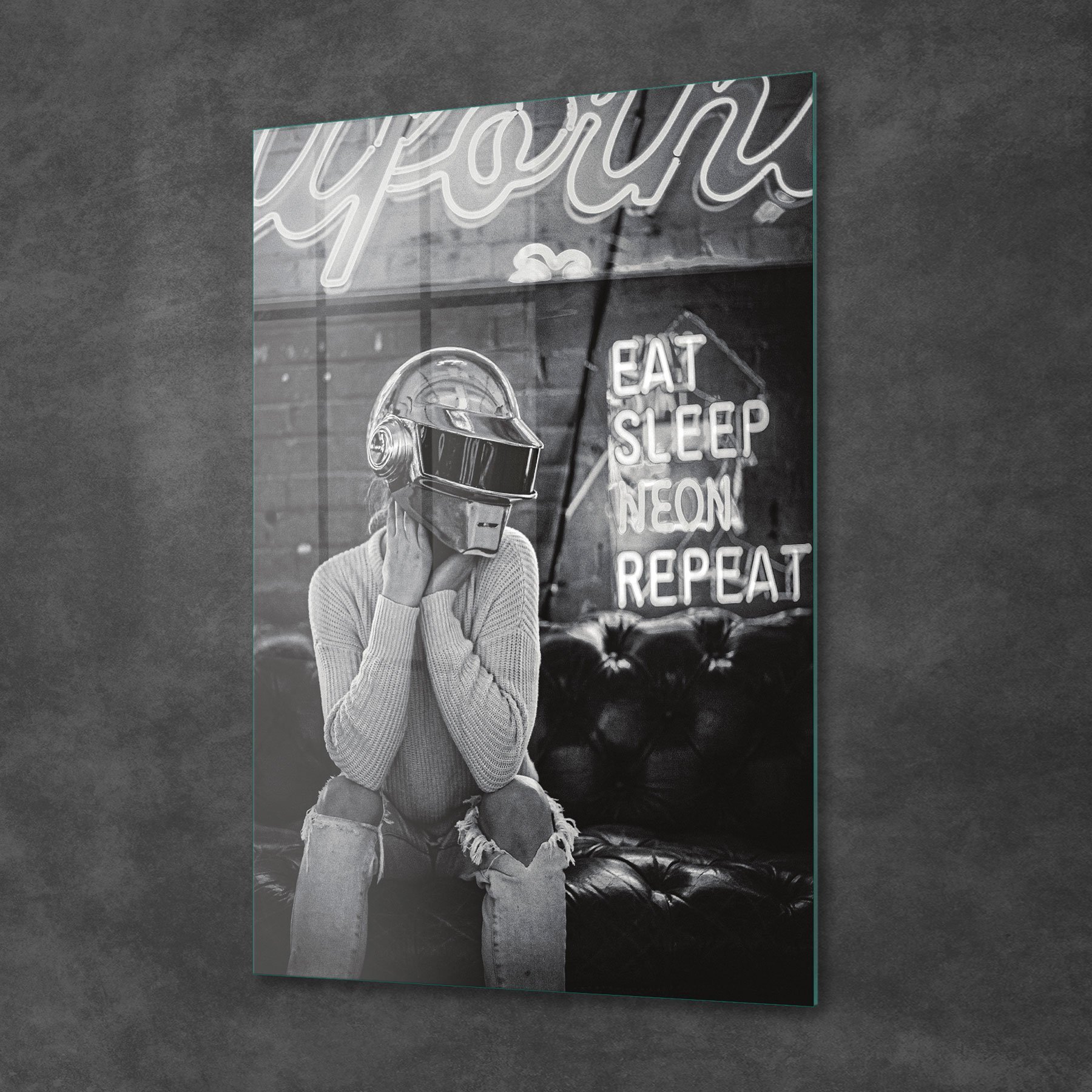 Picture of Decovetro Cam Tablo Cyberpunk Neon 70x100 cm