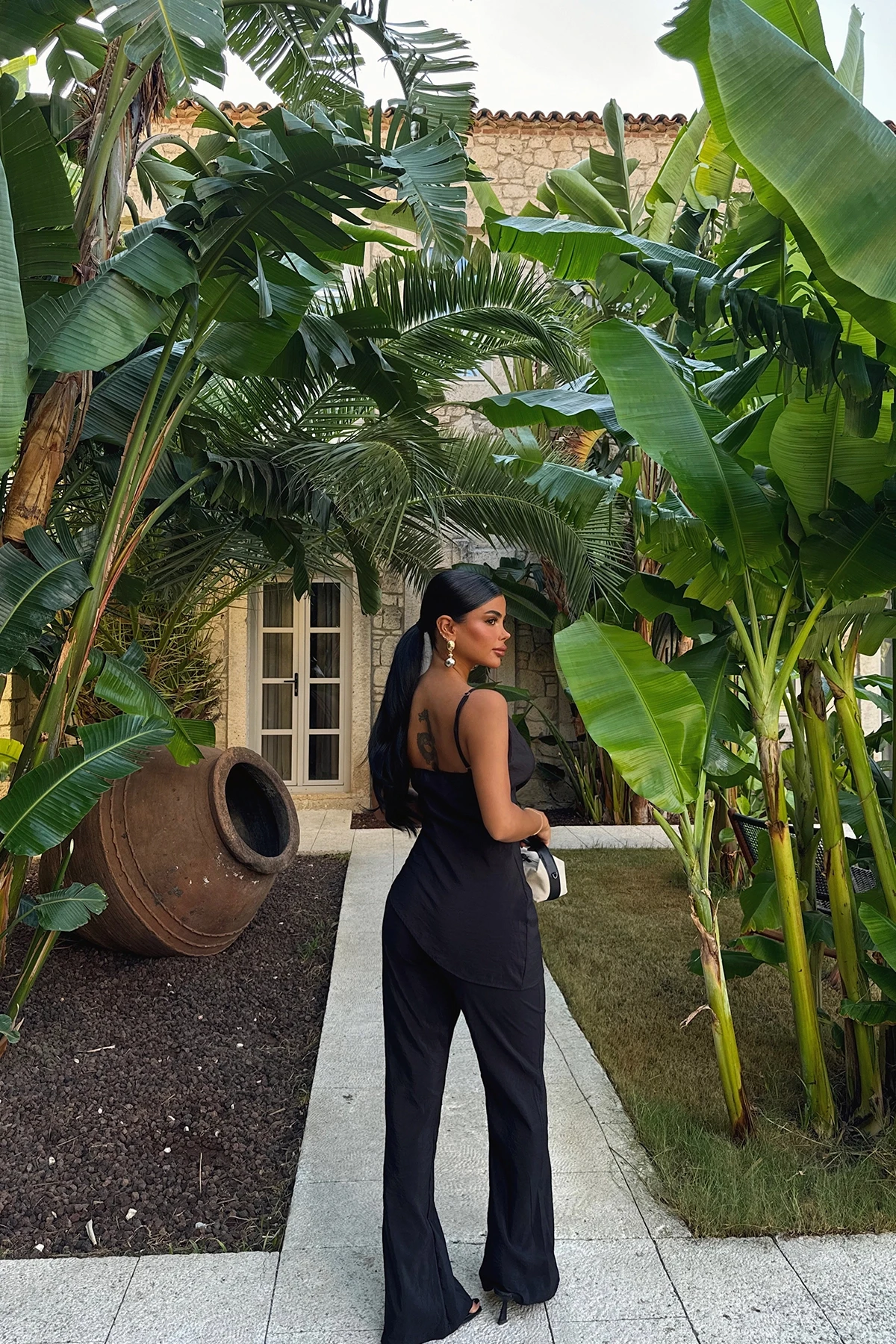 Picture of Black Suspender Set