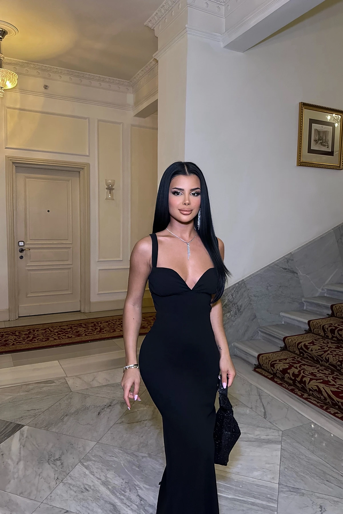 Picture of Black Strap Dress