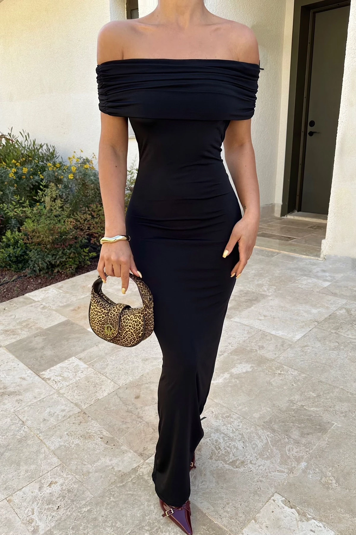 Picture of Black Brunella Long Dress