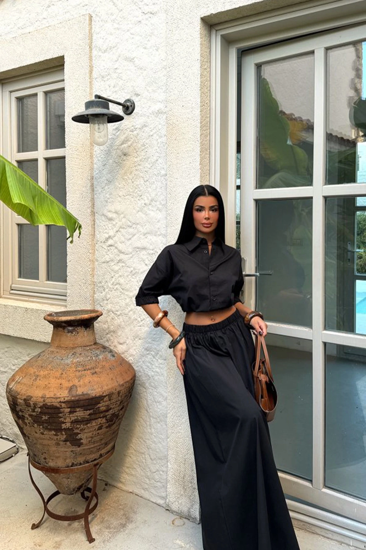 Picture of Black Skirt Suit