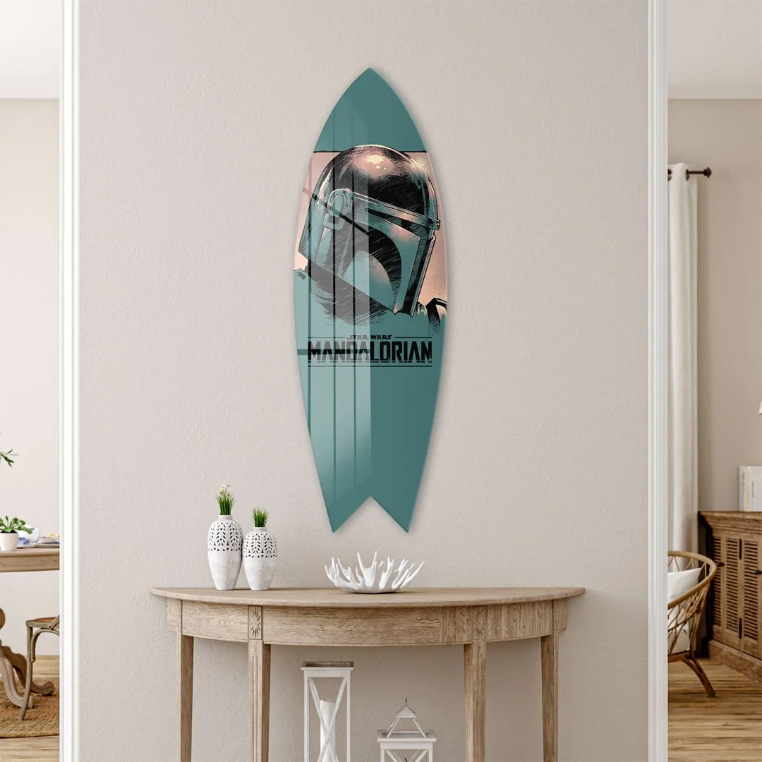 Picture of Decovetro ST 4048 Dekoratif Cam Sörf Tahtası 33x100 Cm