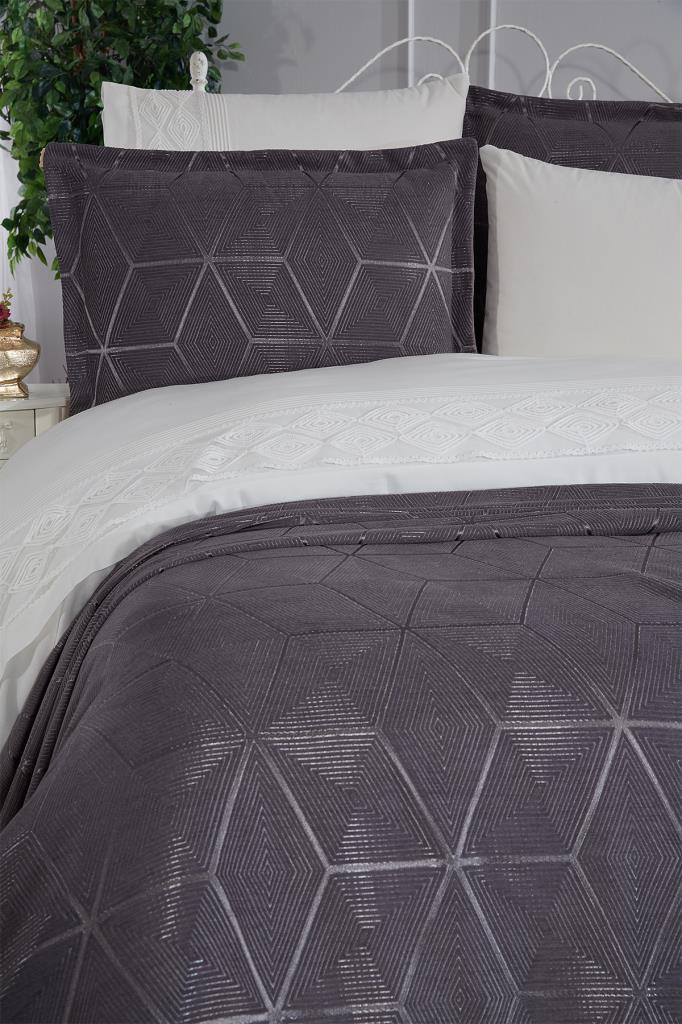 Picture of Çeyiz Diyarı Verona 7 Parça Gelin Seti Antrasit