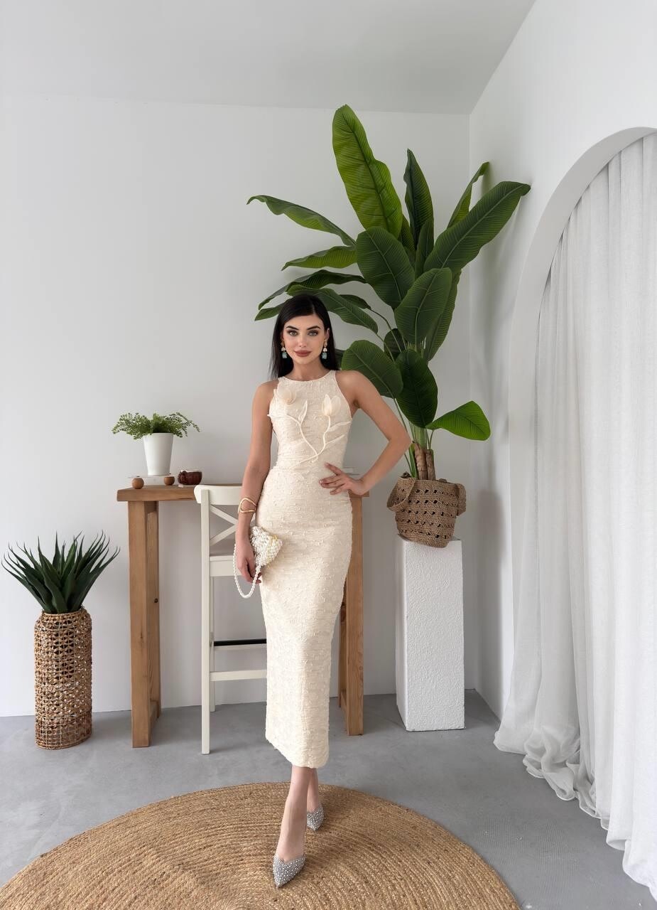 Picture of Lers Çiçek Detaylı Elbise