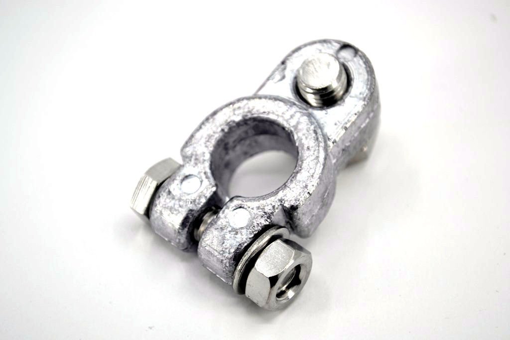 Picture of Ağır Hizmet Man Tipi Kurşun Akü Kutup Başı Eksi A2-70 Krom Civata Somun