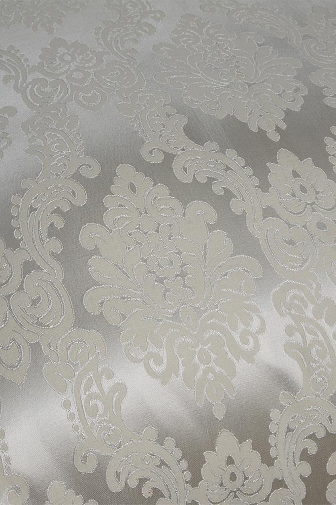 Picture of Toprak Jakarlı Şönil Yatak Örtüsü Gri