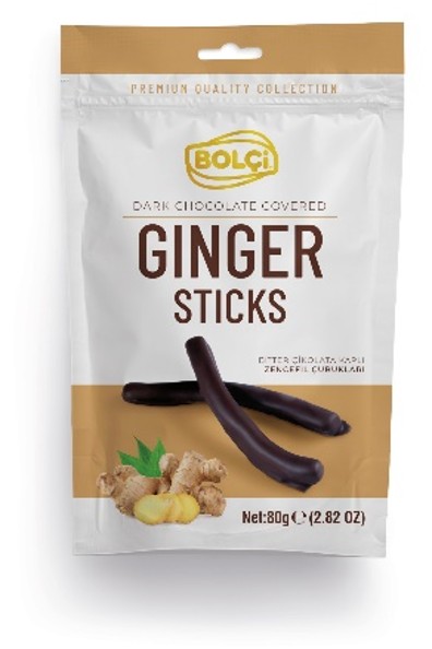 Picture of DARK CHOCOLATE COVERED GINGER STICK 80g