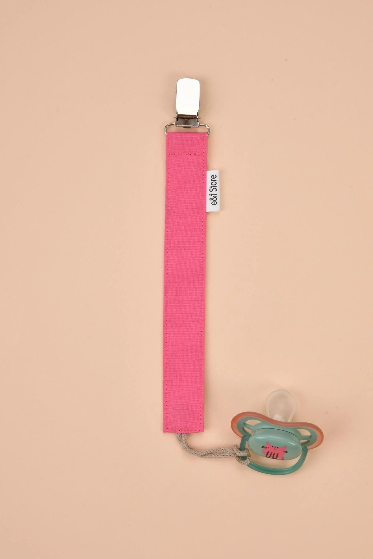 Picture of 6'lı pembe emzik askısı seti