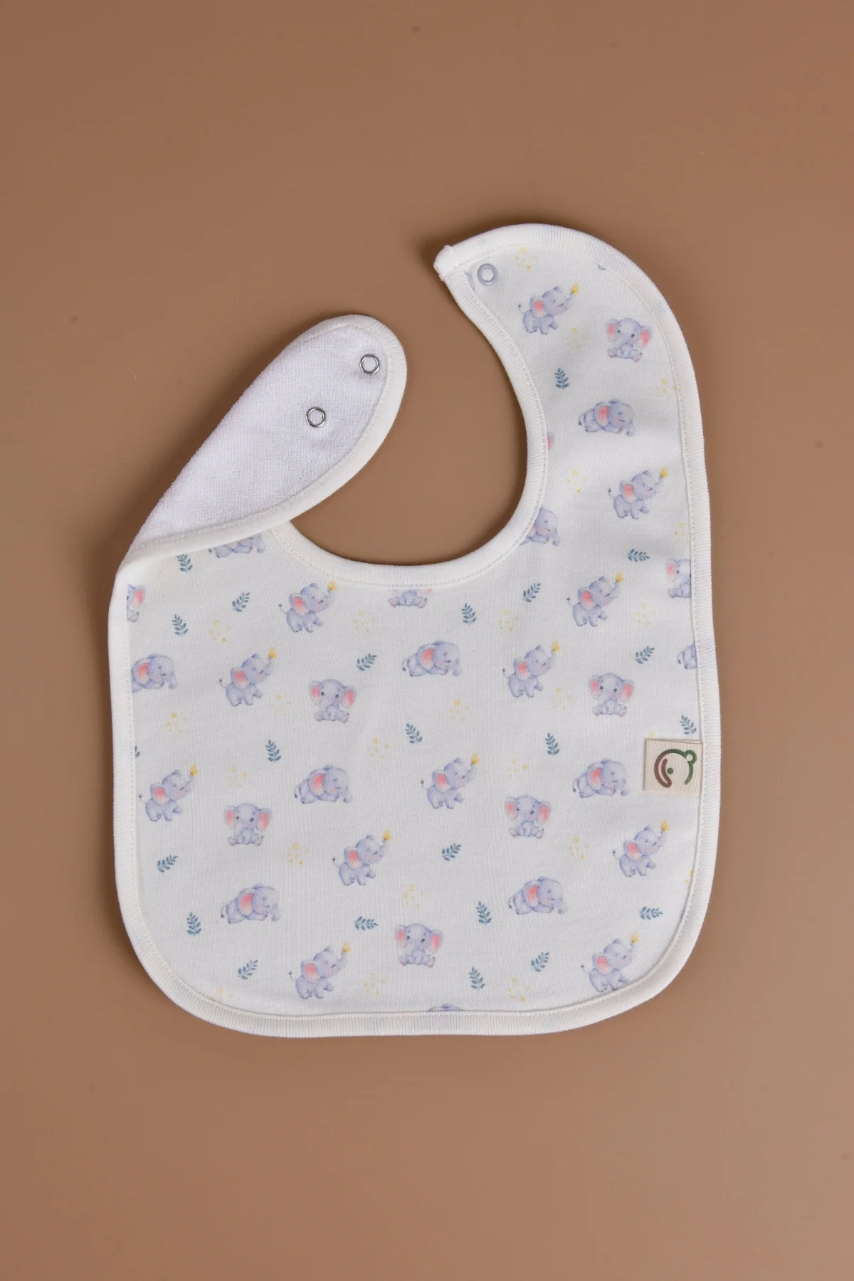 Picture of Sıvı Geçirmez  Mama Önlüğü - Sevimli Fil