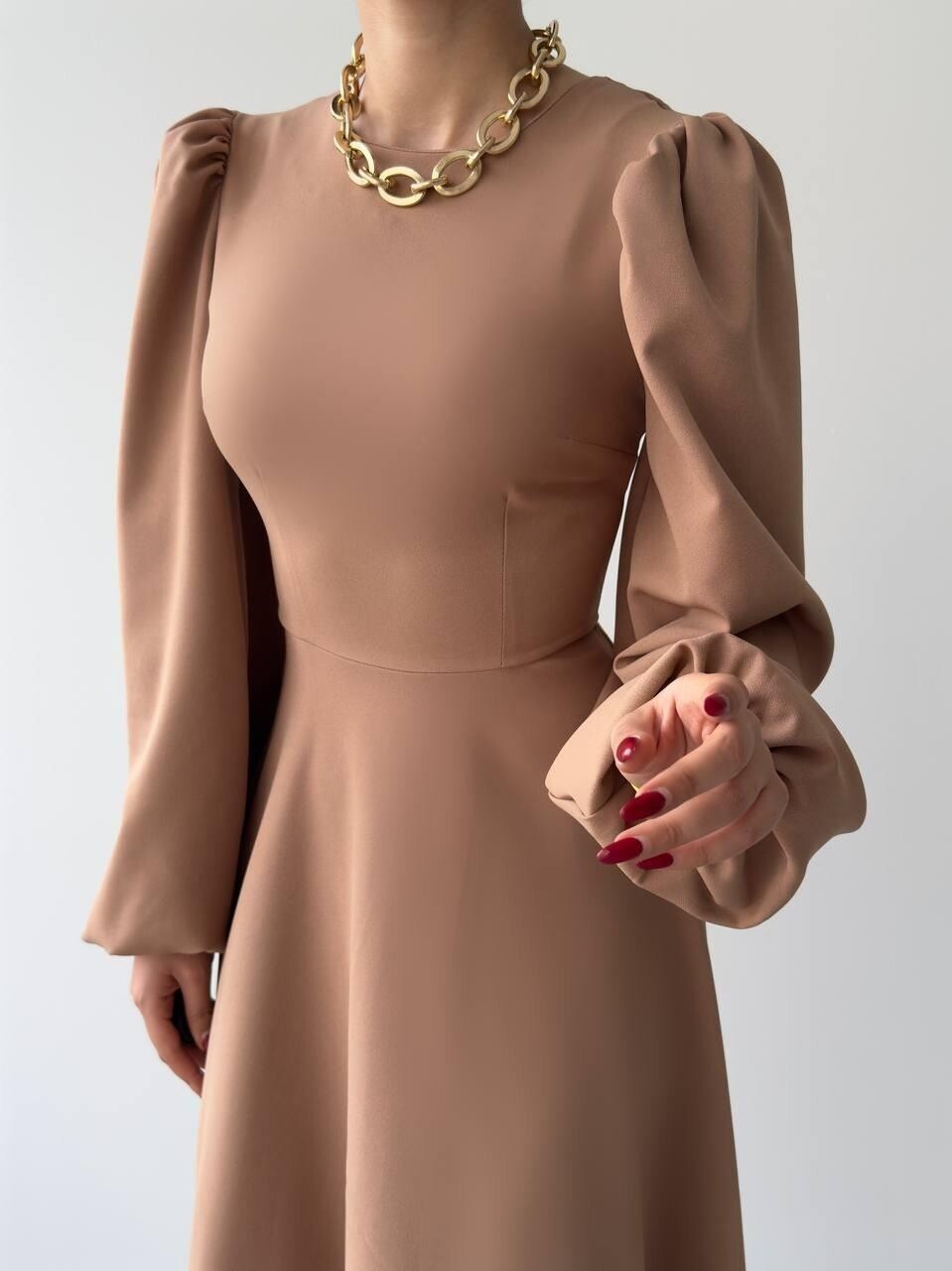 Picture of Sali Balon Kol Elbise