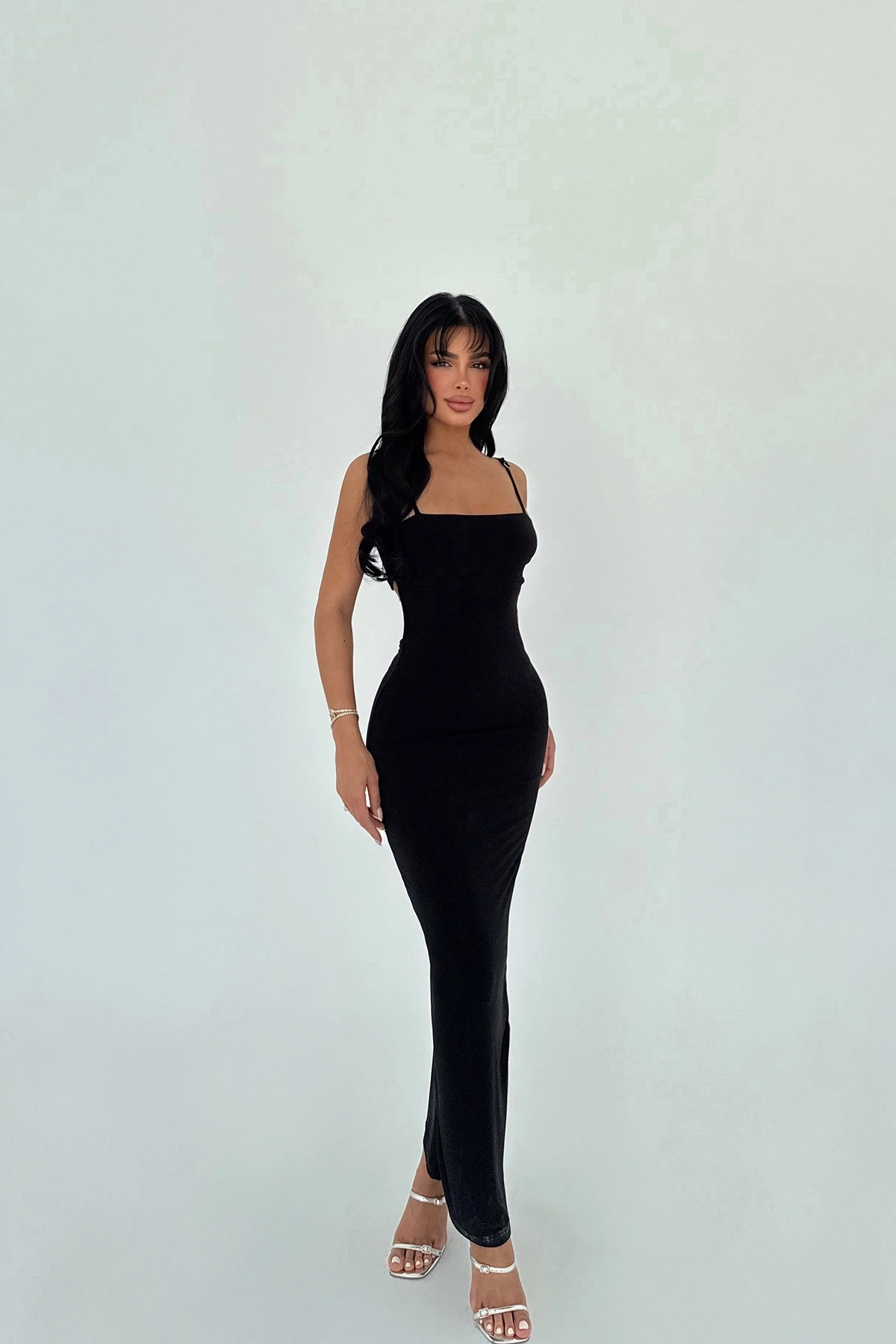 Picture of Black Back Detail Dress